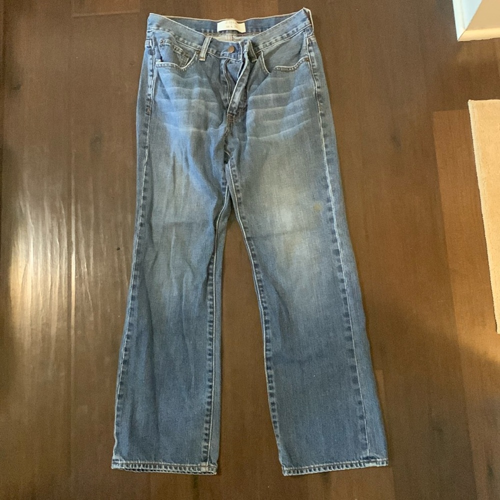 Jcrew men‘s medium bluestraight jeans 30*30